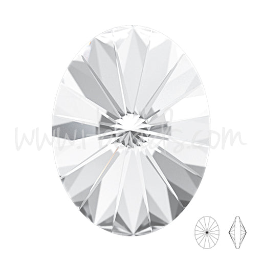Kaufen Sie Perlen in der Schweiz Swarovski 4122 Oval Rivoli crystal 18x13.5mm (1)