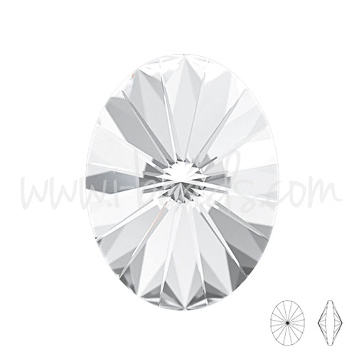 Kaufen Sie Perlen in der Schweiz Swarovski 4122 Oval Rivoli crystal 14x10.5mm (1)