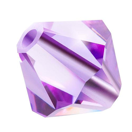 Kaufen Sie Perlen in der Schweiz Preciosa Violet 20310 3,6x4mm Doppelkegel (40)