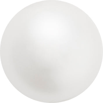 Perles Nacrées Rondes Preciosa White 10mm - 70000 (10)
