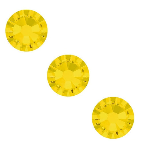 Kaufen Sie Perlen in der Schweiz FlatBack 2058 Kristall Yellow Opal ss5-1.8mm (80)