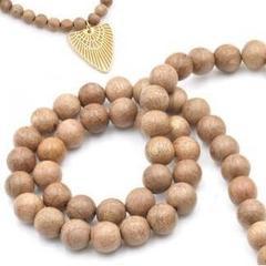 200 Holzperlen Dunkelbraun – 6 Mm, Runde Perlen Für Schmuck & DIY Basteln