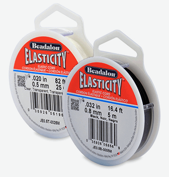 Fil Elastique pour Transparent Bracelet Resistant 0.8mm -12