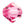 Perlengroßhändler in der Schweiz Doppelkegelperle Preciosa Kristall Pink 6mm (10)