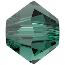 Perles Crystal4you 5328 xilion bicone emerald 2.5mm (40)