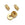 Perlengroßhändler in der Schweiz Heishi Rondelle Perle Diamantschliff - goldener Edelstahl 5x2mm (4)