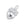 Grossiste en Pendentif coeur retro en acier inoxydable - 21x13mm (1)