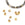 Perlengroßhändler in der Schweiz Rondelle-Perle. goldener Stahl. Diamantschliff 3 x 2.5 mm – Loch: 1.2 mm (10)