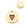 Grossiste en Médaille en acier inoxydable doré et coeur en émail rouge 14mm (1)