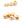 Perlengroßhändler in der Schweiz Runde Holzperle vergoldet mit Blattgold 13mm - Loch: 3mm (5)