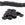 Perlen Einzelhandel Schwarzfarbene Kokosnuss-Heishi-Perlen 22 x 4–5 mm – Loch: 3 mm (100)