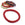Vente au détail Bracelet jonc crocheté Népalais rouge silver lined 65mm (1)