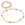 Perlen Einzelhandel Goldenes Miyuki-Samenarmband 2 mm und Turmalin auf Gummiband (1)