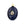 Vente au détail Pendentif ovale lapis lazuli laiton doré et zircon 20x15mm (1)