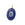 Vente au détail Pendentif ovale en lapis-lazuli avec œil en zircon 18 mm - Trou : 1,8 mm (1)