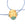 Perlen Einzelhandel Talisman-Anhänger mit Aventurin-Cabochons – Fein vergoldetes Messing – 15 mm (1)