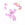 Perlengroßhändler in der Schweiz Winziger Glasanhänger mit Rautenschliff rosa 4 x 2 mm – Loch 0.7 mm (10)