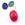 Grossiste en Pendentif ovale facettes Rubis 14x11mm et anneau laiton doré (1)