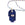 Perlen Einzelhandel Fatma Handanhänger Lapislazuli und Kristallauge 27x17mm (1)