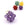 Grossiste en Pendentif boule de perles en quartz teinté violet 11-12mm (1)