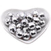 Perles facettes de Bohème SILVER 10mm (25)