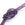 Vente au détail Perle rondelle de Bohème Tanzanite 3mm - Trou: 0.8mm (1fil-18cm)