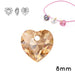 Crystal4You 6432 pendentif coeur Light Colorado Topaz 8mm (2)