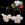 Vente au détail Boucle d'oreille pétale acrilique Crème Satin sur créoles acier doré 25mm (1 paire)