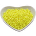 Perle ronde de Bohème Neon nacré Yellow 3mm (30)