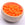 Grossiste en Perle ronde de Bohème fluo Neon Orange 6mm (50 perles)