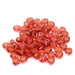 Perle rondelles baroques de Bohème Rose Gold Topaz Coated 4-6mm (10g)