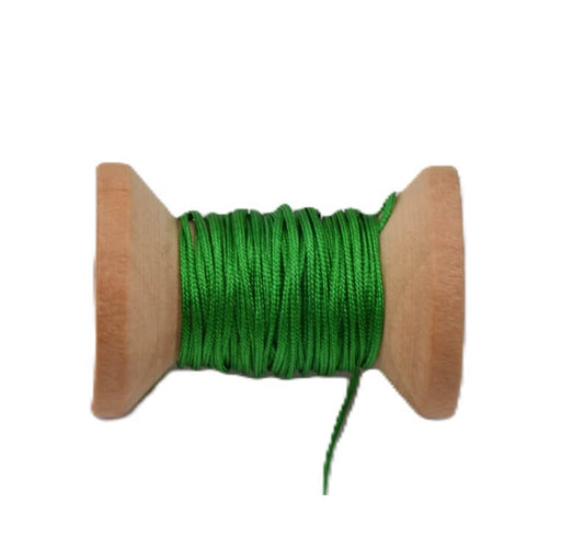 Achat Cordon tressé en nylon vert - 0.4mm (5m)