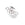 Grossiste en Fermoir magnétique laiton platine 11x6mm - Trou : 2mm (1)