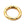 Perlen Einzelhandel Karabinerverschluss rund goldenes Messing – 18 x 3 mm (1)