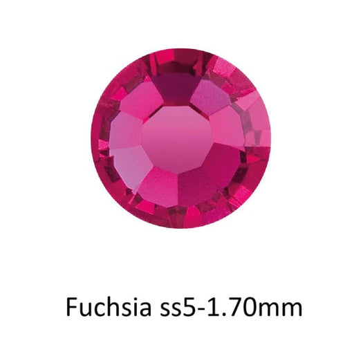 Kaufen Sie Perlen in der Schweiz Flatback Preciosa Fuchsia ss5-1,70mm (80)