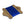 Vente au détail Cordon Nylon Torsadé Ciré Brésilien Bleu Roi 0.45mm - Bobine de 20m (1)
