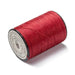 Cordon polyester torsadé ciré Brésilien Rouge brique 0.45mm (1 Bobine)