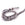 Vente au détail Perle d'eau douce pépite gris foncé irisé 5-6mm (1fi l- 40cm)