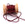 Grossiste en Cordon nylon soyeux rouge Bordeaux - 1mm (5m)
