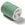 Grossiste en Cordon coton tressé fil doré vert et beige - 2mm (Bobine 4m)