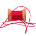 Cordon fil tressé en nylon fuchsia - 0.8mm (5m)