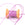 Perlen Einzelhandel Mauve-lila geflochtene Polyesterschnur – 0.8 mm (5 m)