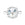 Perlengroßhändler in der Schweiz Preciosa Maxima Crystal Pure SS18-4.30mm Nähsilber Set 2 Ringe (20)