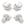Perlengroßhändler in der Schweiz Quetschperlen geriffelt versilbertes Messing – 4 x 3 mm (10)