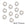Grossiste en Anneau de jonction rond argent 925 - 4x0.75mm (10)