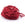Vente au détail Cordon en soie naturelle teint à la main, rouge cerise 2 mm (1 m)