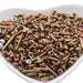 Mix de perles rocaille et tube bronze et rose (10g)