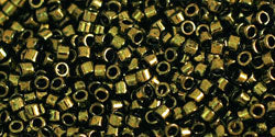Kaufen Sie Perlen in der Schweiz cc422 - Toho treasure perlen 11/0 Dark Chocolate Bronze Gold Luster(5g)