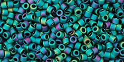 Toho Perlen 11/0 – Frosted Black Diamond Mit Silberrand, 8,2 G Packung