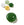 Vente au détail Perle rondelle donut verre imitation jade vert foncé 10x3.5mm (4)
